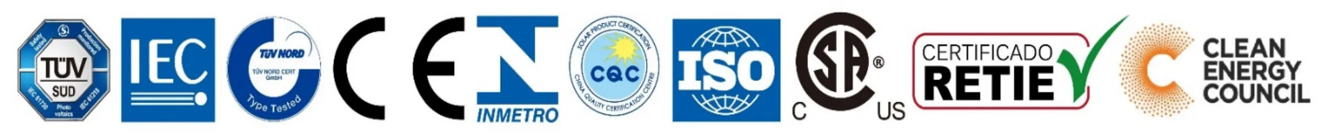 Solar certification