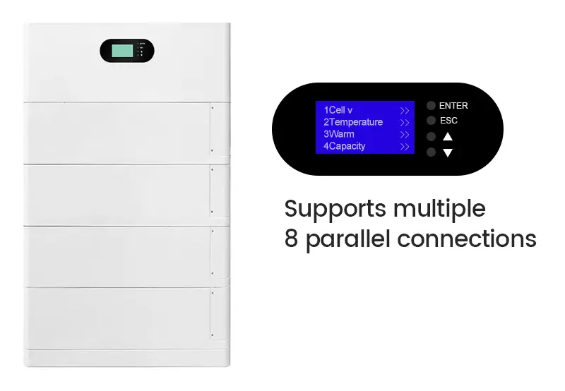 Stacked Lifepo4 Battery