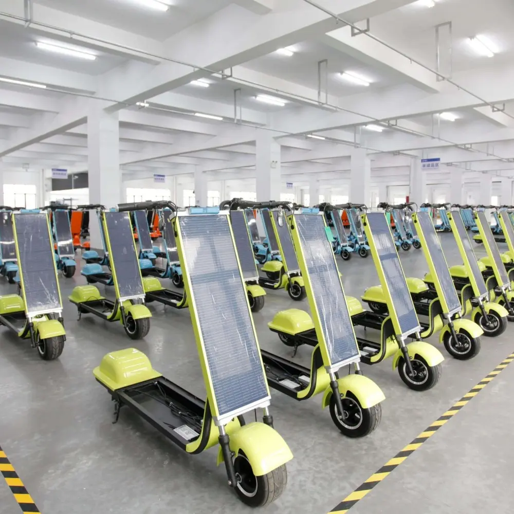 Solar Kick Scooter